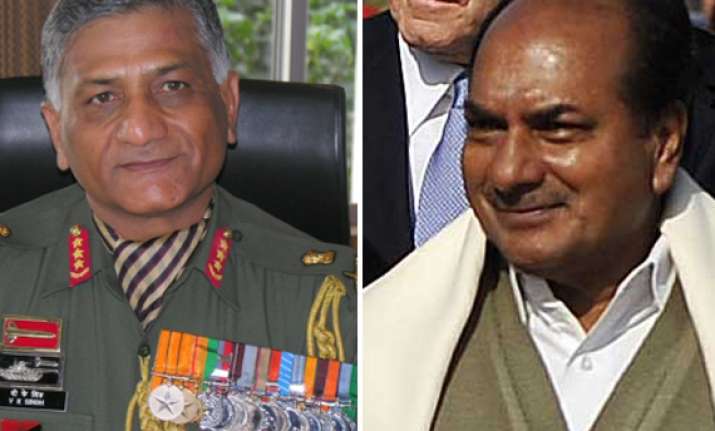 unfortunate controversy over gen singh age over says antony