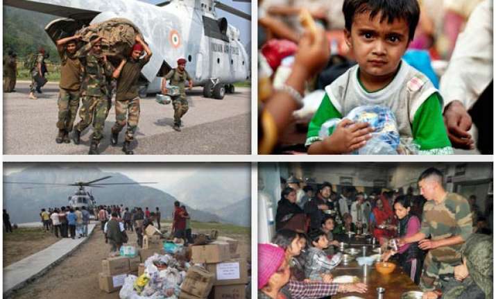 uttarakhand a month later relief down to a trickle