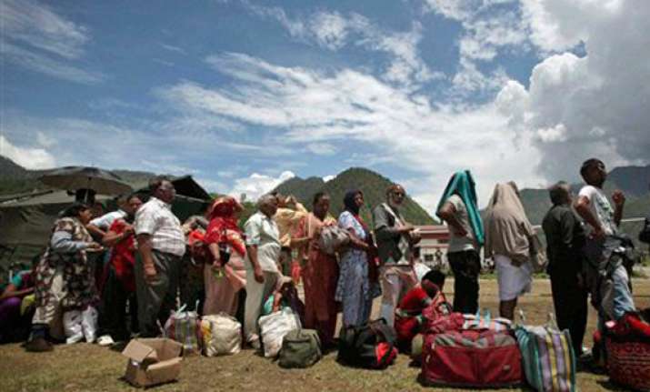 uttarakhand harsil evacuated 1 400 people still stranded in