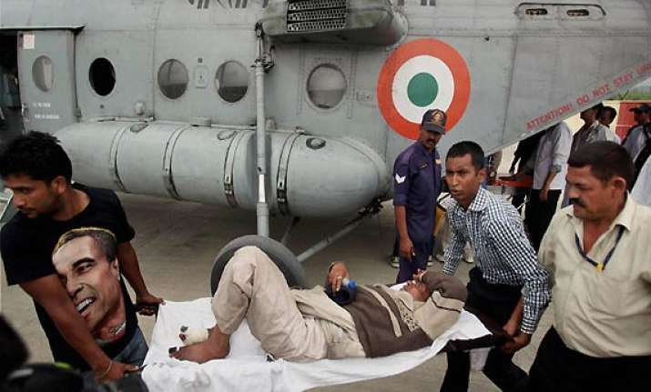 uttarakhand people in harsil badrinath to be rescued in two