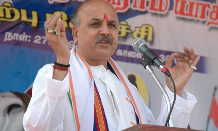 vhp demands repeal of article 370 law for building ayodhya