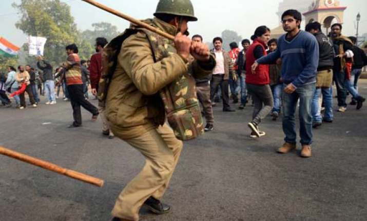 vested interests indulge in violence police on protests