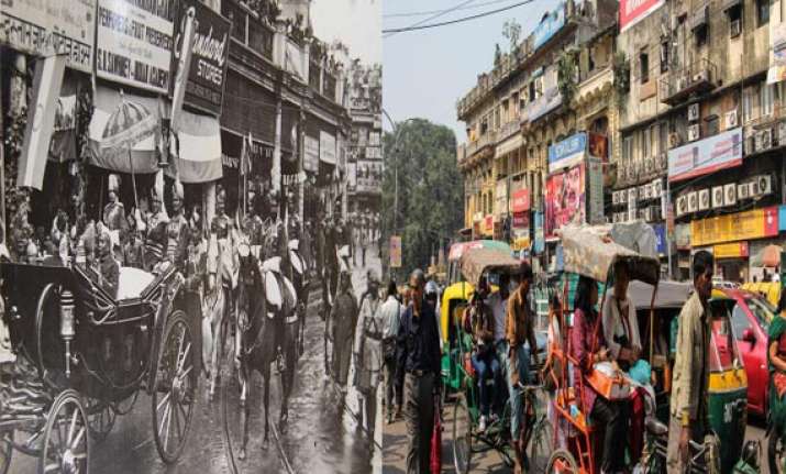 watch in pics old delhi then and now