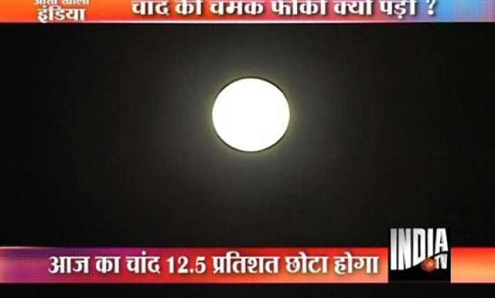 watch the smallest faintest moon today