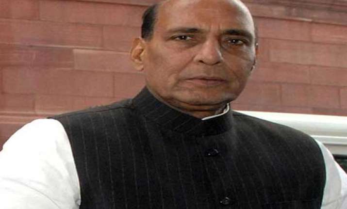 will retaliate if naxals attack warns home minister rajnath