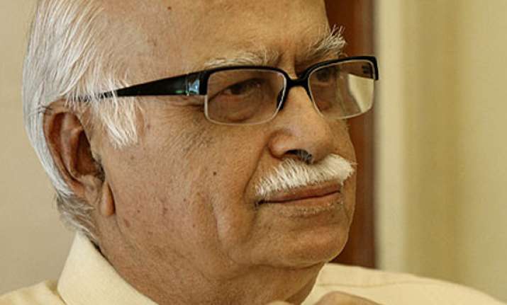 won t tolerate corruption in bjp ruled states advani