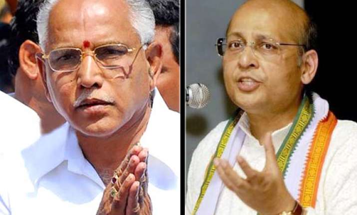 yeddyurappa issue congress slams bjp morality