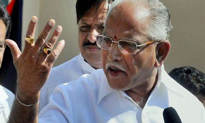 yeddyurappa s ultimatum make me cm by feb 27 or i quit