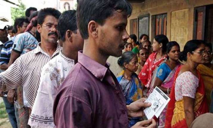 83.48 pc voting in maoist hit areas of bengal
