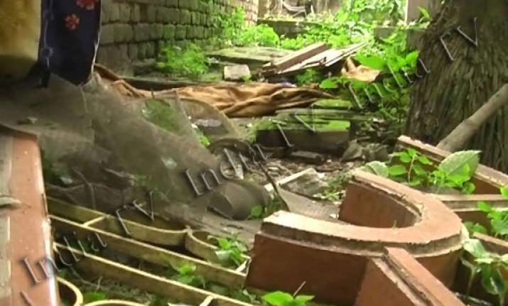 four of a family seriously injured as radio explodes in