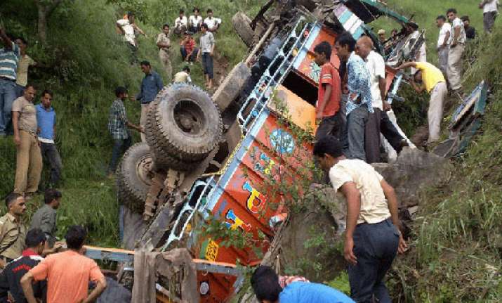 20 killed as truck falls down a gorge in punjab