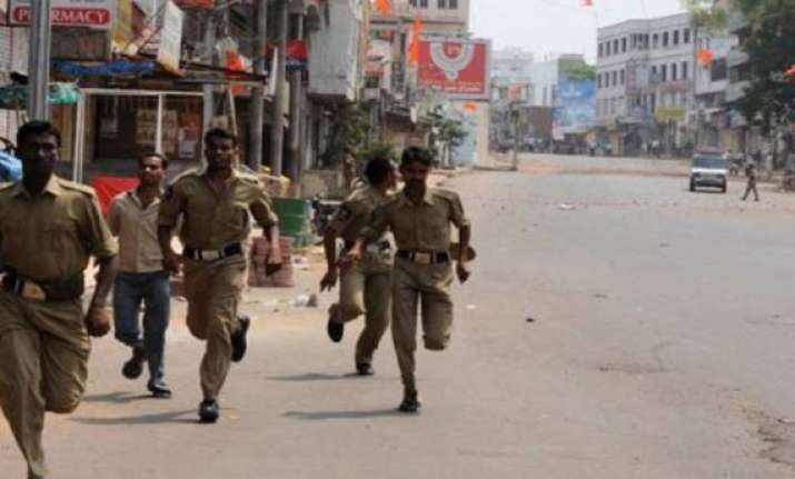 three killed in police firing following communal clash in
