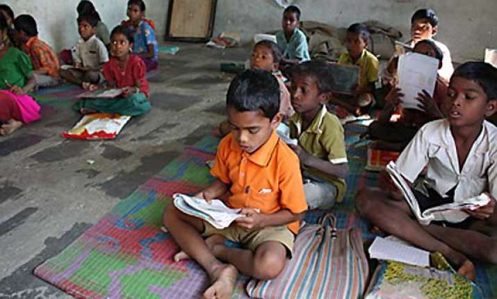 75 pc of tribal children lagging behind in education survey
