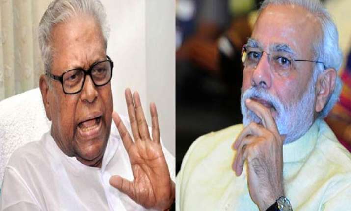 achuthanandan writes to narendra modi seeks probe against