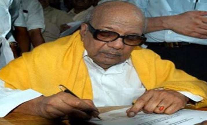 alliance with cong for people not for me karuna
