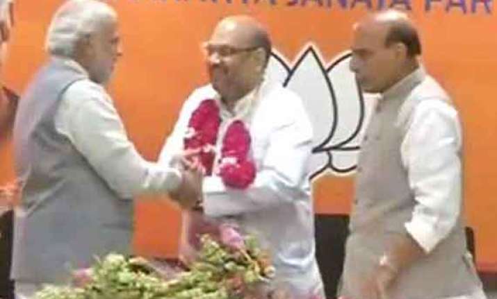 up hero amit shah is the new bjp president