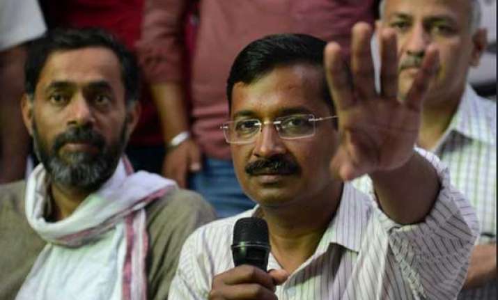 arvind kejriwal seeks appointment from delhi lg
