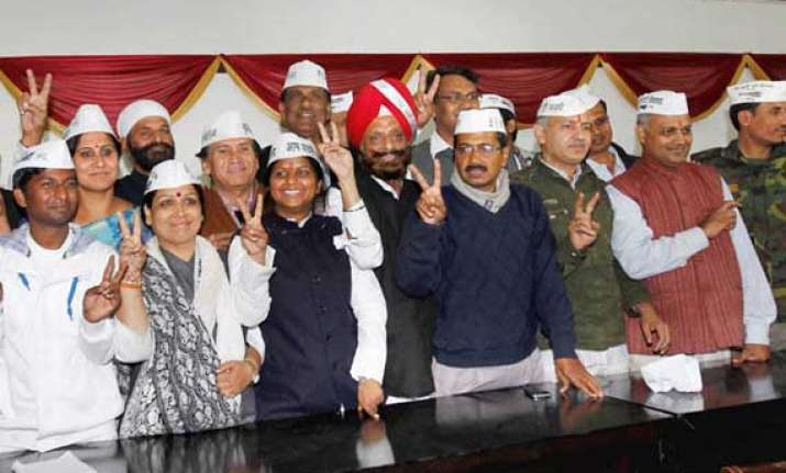 at a glance election manifesto of kejriwal s aam aadmi