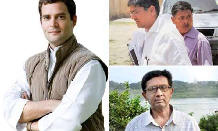at a glance team rahul gandhi