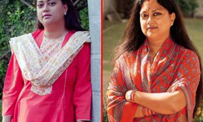 at a glance vasundhara raje scindia from princess of