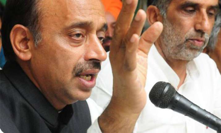 delhi bjp protests food security programme