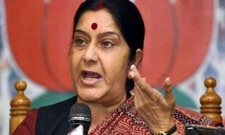 bjp not against muslims but reservation says swaraj
