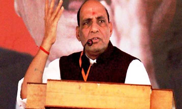 bjp to go alone in 2012 up polls rajnath