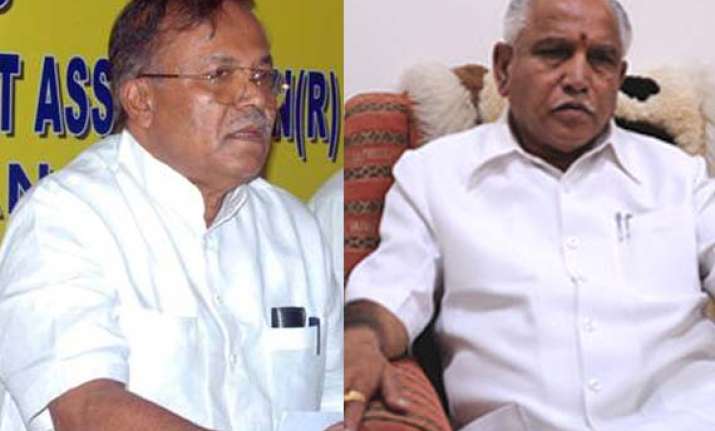 bjp sacks pro yeddy minister suspends mp in karnataka