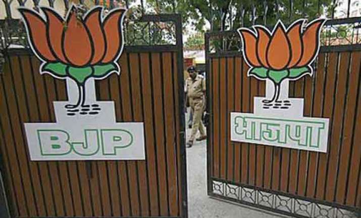 bags at bjp headquarters trigger panic claimed later