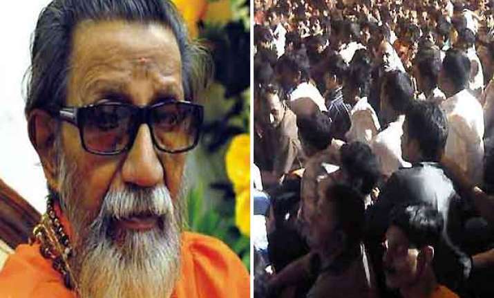 bal thackeray improving crowds diminish