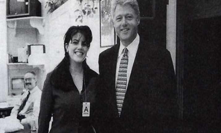 bill clinton and monica lewinsky sex scandal that shook