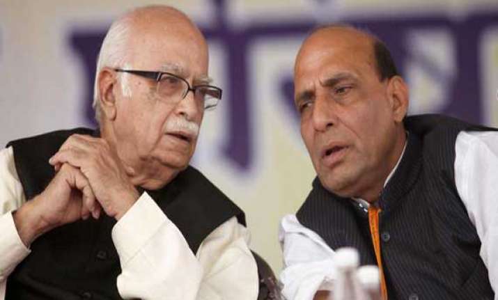 call on advani s role to be taken after consulting him