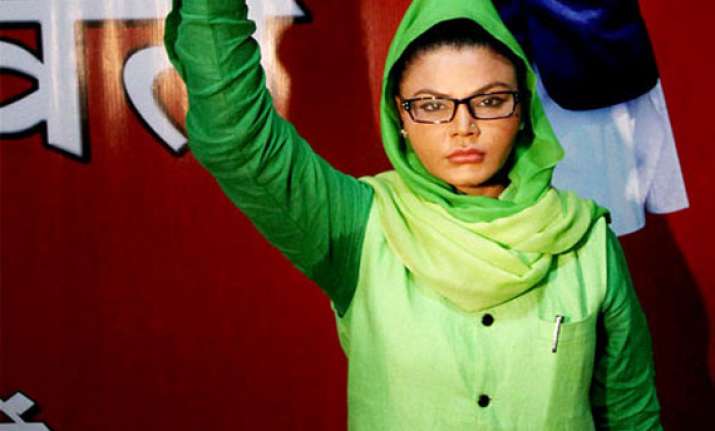 case against aap candidate following rakhi sawant s
