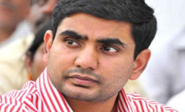 chandrababu naidu s son nara lokesh to make political debut