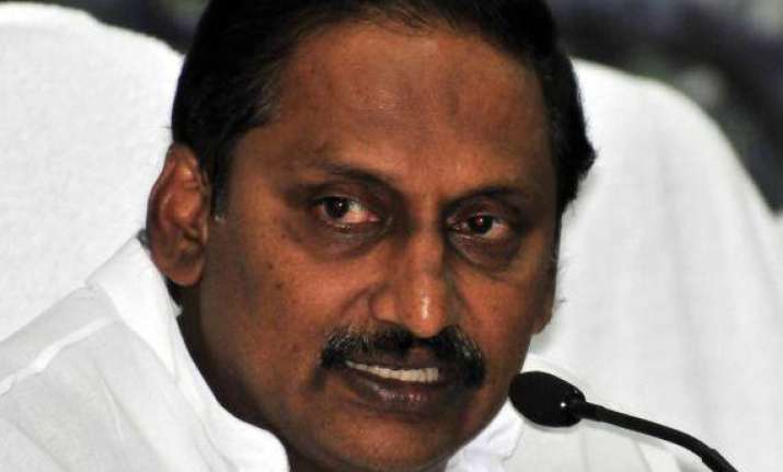 congress not to yield to telangana deadlines kiran reddy