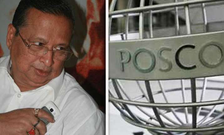 congress demands relocation of posco s proposed plant site
