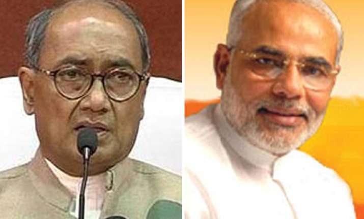 digvijay singh compares modi to demon king ravan