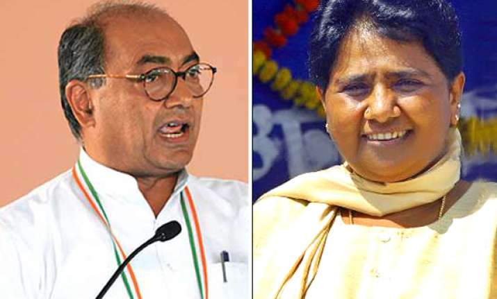 digvijay s poser to maya why ravidas statue not installed