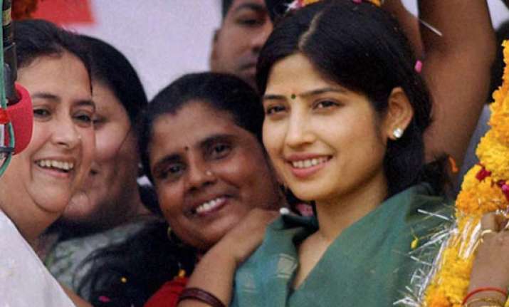 Image result for Dimple Yadav to file papers for Kannauj on April 6