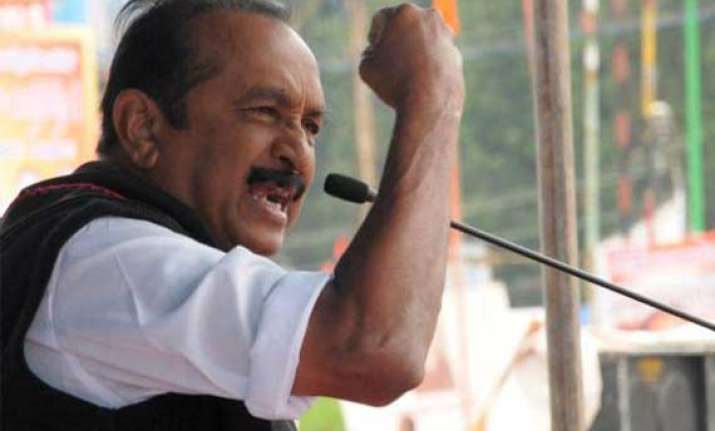 don t take part in lanka defence meet vaiko urges centre