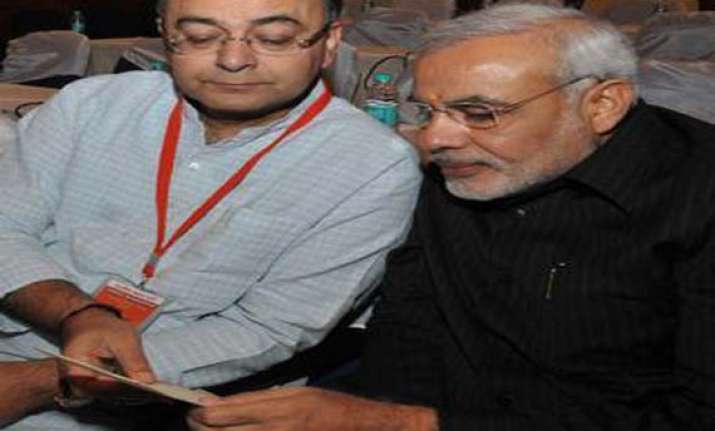entire bjp is behind narendra modi says arun jaitley