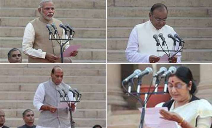 modi cabinet full list of ministers with portfolios with