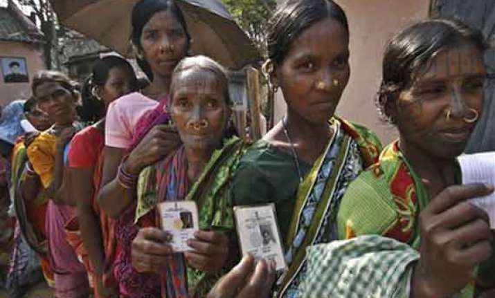 in pics millions vote in seventh phase of indian election