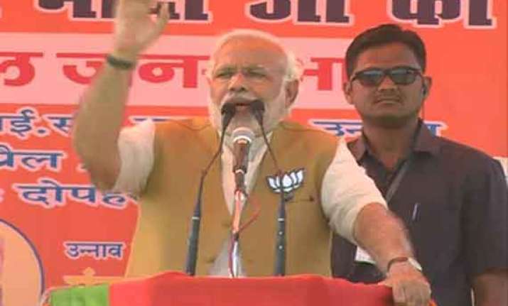 in pics narendra modi s rallies in uttar pradesh