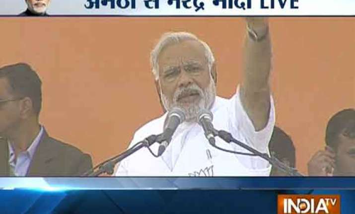 in pics narendra modi s rally in amethi