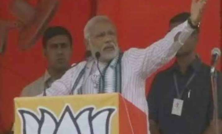 in pics narendra modi s rallies in up and bihar