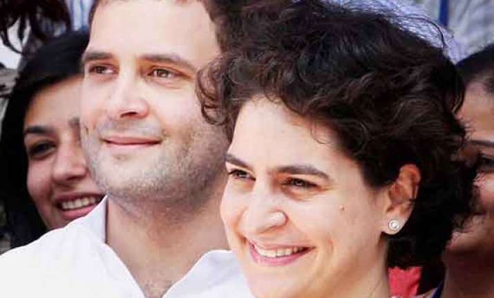 in pics priyanka campaigns for sonia in rae bareli rahul