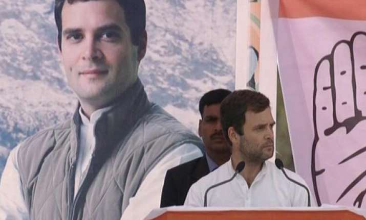 in pics rahul gandhi s rally in himachal pradesh