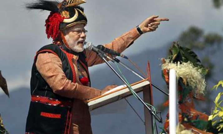 in pics narendra modi s pasighat arunachal pradesh rally