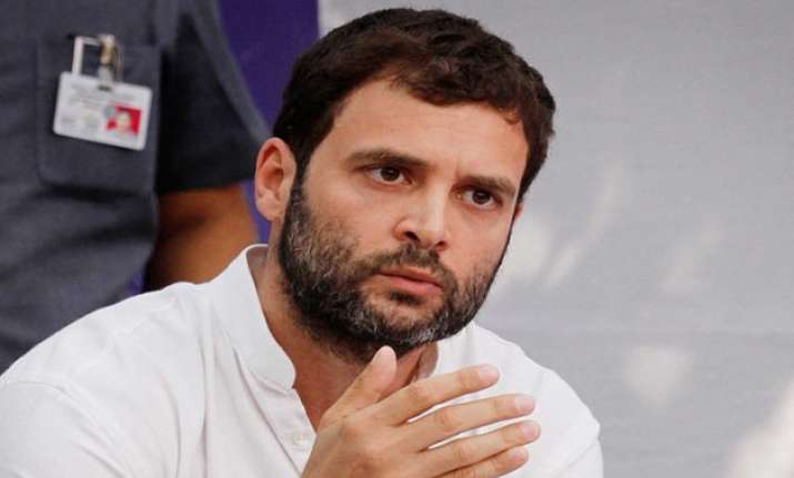 rahul gandhi to meet president today over jnu row